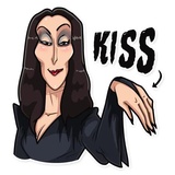 The addams Family WhatsApp Sticker #19