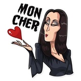 The addams Family WhatsApp Sticker #8