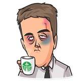 Cinema Male Heroes WhatsApp Sticker #29