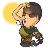 Cinema Female Heroes WhatsApp Sticker #19