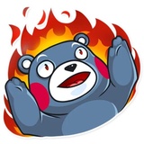 Kumamon WhatsApp Sticker #5