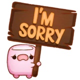The Party Marshmallows WhatsApp Sticker #24