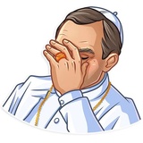 The Young Pope WhatsApp Sticker #12