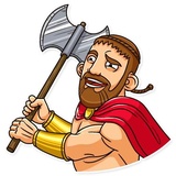 This is Sparta! WhatsApp Sticker #8