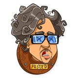 Tim Burton WhatsApp Sticker #19