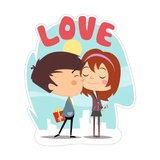 Travelling with love WhatsApp Sticker #11