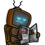 TV Head WhatsApp Sticker #12