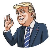 Mr. Trump WhatsApp Sticker #23