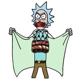 Ultimate Rick and Morty WhatsApp Sticker #30
