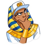 Pharaoh Vadidas WhatsApp Sticker #16