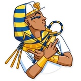 Pharaoh Vadidas WhatsApp Sticker #21
