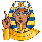Pharaoh Vadidas WhatsApp Sticker #24