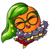 The Vegan Six WhatsApp Sticker #23