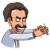 Borat Sagdiyev WhatsApp Sticker #21