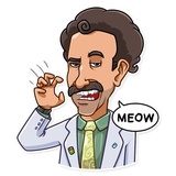 Borat Sagdiyev WhatsApp Sticker #8