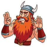 Viking WhatsApp Sticker #14