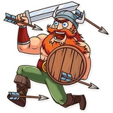 Viking WhatsApp Sticker #28