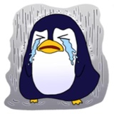 Penguin Emojis WhatsApp Sticker #12