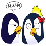 Penguin Emojis WhatsApp Sticker #18