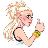 Yolandi WhatsApp Sticker #3