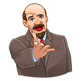 Vladimir Lenin WhatsApp Sticker #22