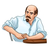 Vladimir Lenin WhatsApp Sticker #28
