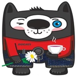 Vovkus the Wolf WhatsApp Sticker #12