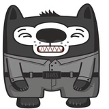 Vovkus the Wolf WhatsApp Sticker #2
