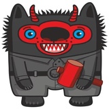 Vovkus the Wolf WhatsApp Sticker #3