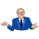 Warren Buffett WhatsApp Sticker #3