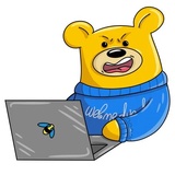 Webmedved WhatsApp Sticker #5