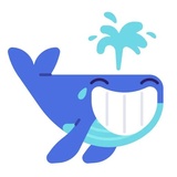 Whale Emoji WhatsApp Sticker #12