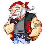 Wild Bill WhatsApp Sticker #19