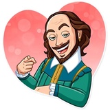 Shakespeare WhatsApp Sticker #22