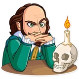 Shakespeare WhatsApp Sticker #9