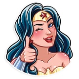 Wonder Woman WhatsApp Sticker #3