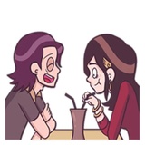 Young & Cool Couple WhatsApp Sticker #14