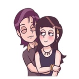 Young & Cool Couple WhatsApp Sticker #28