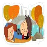 Love in New York WhatsApp Sticker #9
