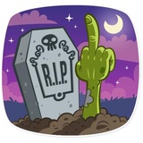 Z for Zombie WhatsApp Sticker #13