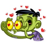 Z for Zombie WhatsApp Sticker #2
