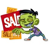 Z for Zombie WhatsApp Sticker #26