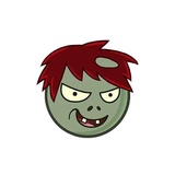 Zombie Emoji WhatsApp Sticker #14
