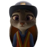 ZootopiaJudy WhatsApp Sticker #8