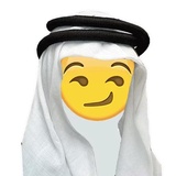 Arabic Emoticons WhatsApp Sticker #14