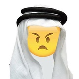 Arabic Emoticons WhatsApp Sticker #20
