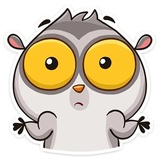 Bin the Lemur WhatsApp Sticker #11
