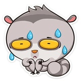 Bin the Lemur WhatsApp Sticker #15