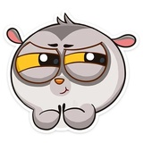 Bin the Lemur WhatsApp Sticker #19