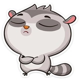 Bin the Lemur WhatsApp Sticker #20